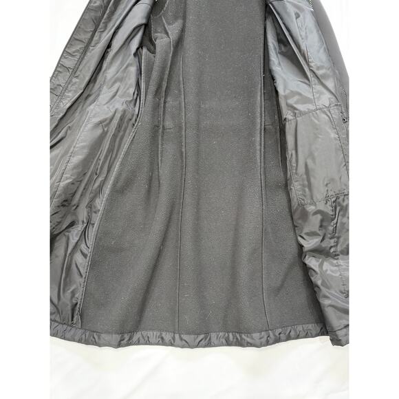 The North Face Women’s Black Belted Trench Coat | Hooded | Water Resistant Small - Picture 12 of 12